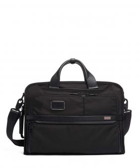 Tumi Alpha 3 3-in-1 Aktentasche, schmal + GRATIS HOTELGUTSCHEIN Black