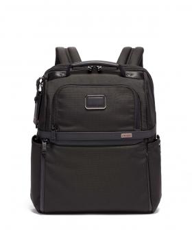 Tumi Alpha 3 Brief Pack Rucksack aus Ballistic Nylon, schmal black