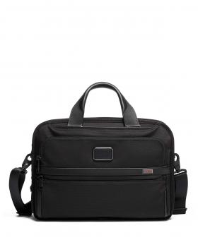 Tumi Alpha 3 Dreifach unterteilte Aktentasche aus Ballistic Nylon