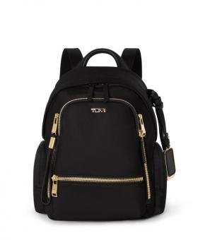 Tumi Voyageur Celina Medium Rucksack mit 12" Laptopfach + GRATIS HOTELGUTSCHEIN Black/Gold