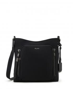 Tumi Voyageur Tyler Umhängetasche  + GRATIS HOTELGUTSCHEIN Black/Gunmetal