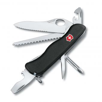 Victorinox Trailmaster Grosses Taschenmesser mit 12 Funktionen schwarz