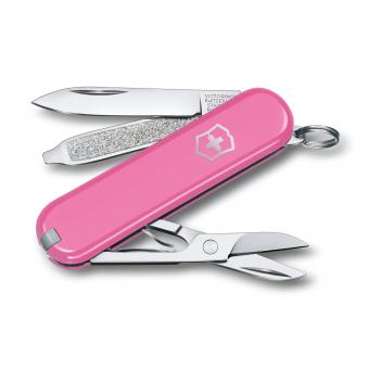 Victorinox Classic SD 7 Funktionen, kleines Taschenmesser Cherry Blossom