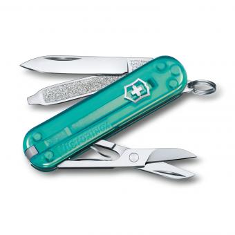 Victorinox Classic SD 7 Funktionen, kleines Taschenmesser Tropical Surf