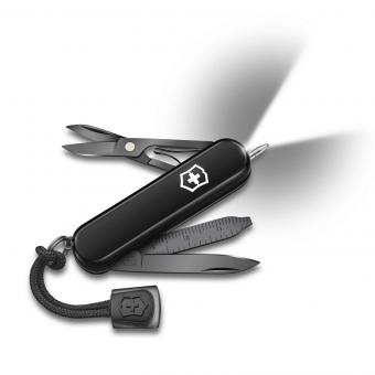 Victorinox Lite Signature 58mm, Kleines Taschenmesser Onyx Black