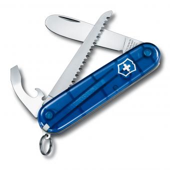 Victorinox My First Victorinox H, 84 mm, Kindertaschenmesser blau transparent