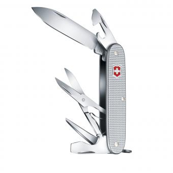 Victorinox Pioneer X, 9 Funktionen, Mittleres Taschenmesser Silber