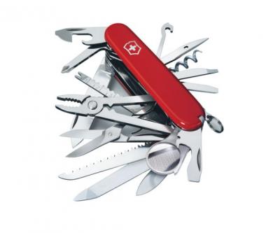 Victorinox Swiss Champ 33 Funktionen, Mittleres Taschenmesser Rot