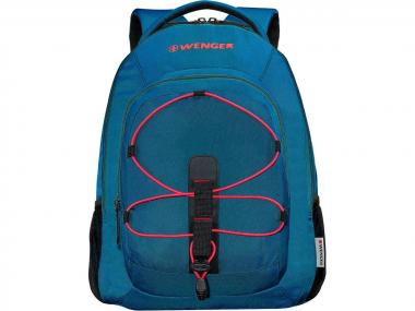 Wenger Mars, 16'' Laptop-Rucksack with Tablet-Fach Teal / Red