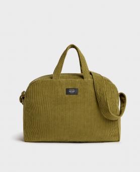 Wouf Corduroy Collection Weekend Bag Olive