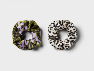 Wouf In & Out Scrunchies 2-teilig Adri & Cleo