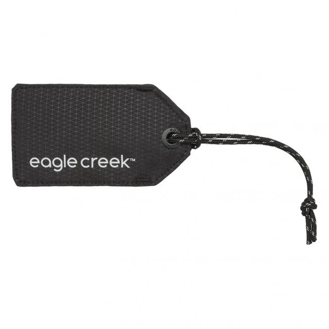 Reflective Luggage Tag black