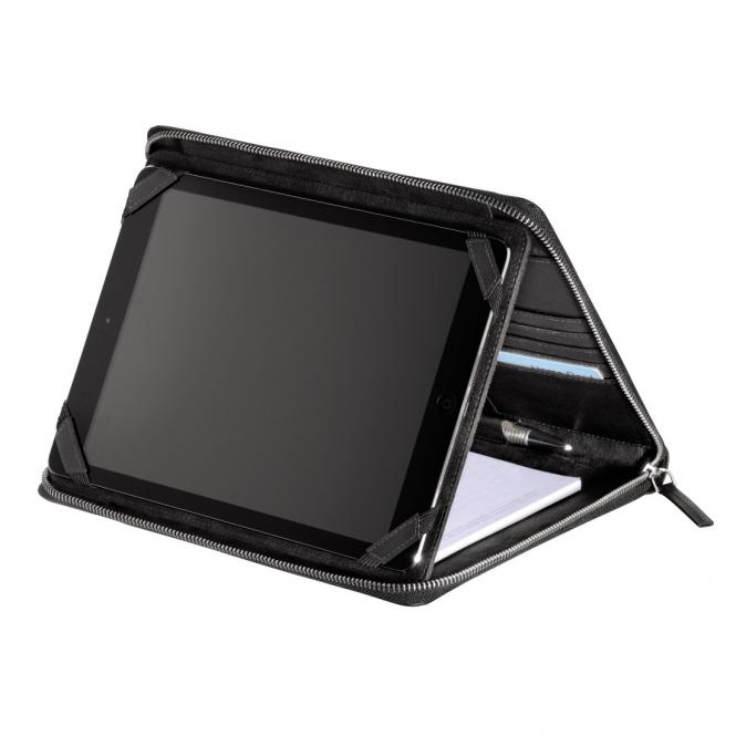Monday Lederorganizer A5 mit Tablet-Hülle 10.1" Black