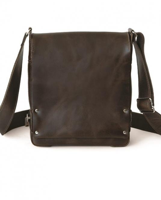 Kuriertasche 23 cm braun
