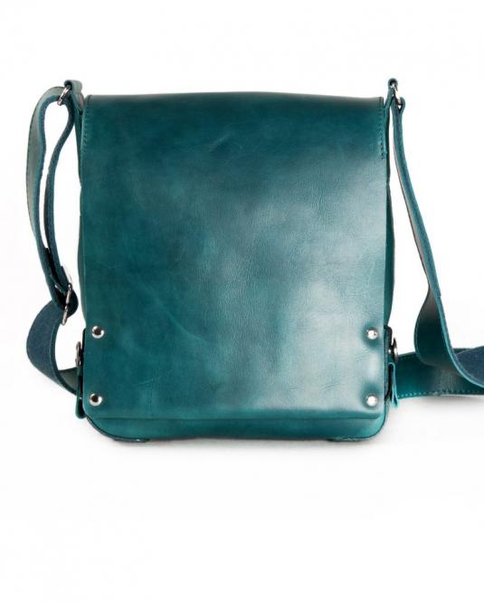 Kuriertasche 23 cm türkis