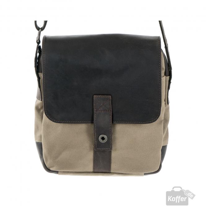 Kuriertasche Crossbag Sand/Braun