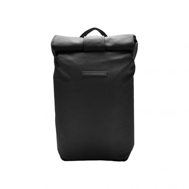 Rolltop Backpack erweiterbar All Black