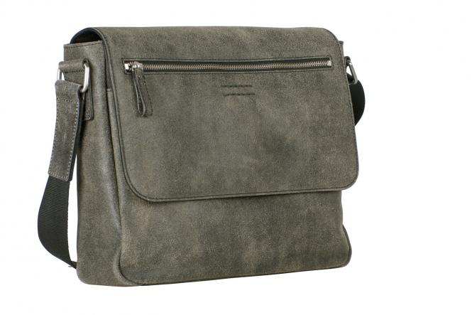 Leder-Umhängetasche M 5227 mit Tabletfach 