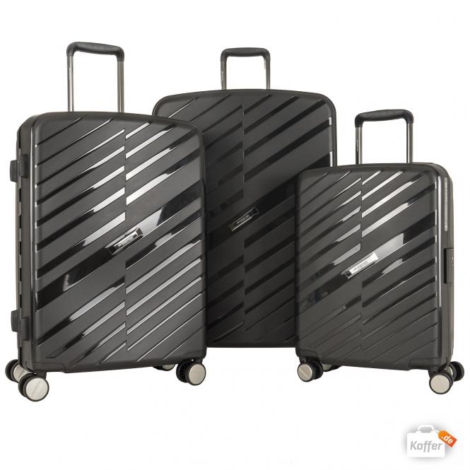 Trolley-Set L/M/S black metal