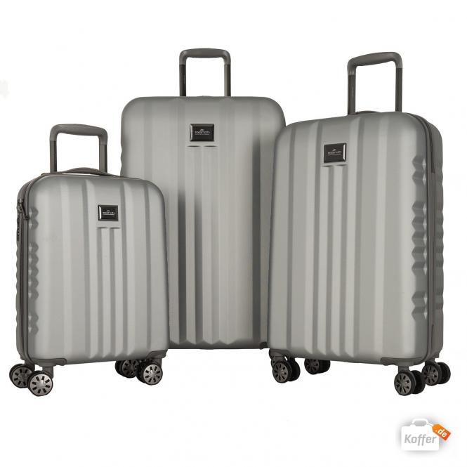 fly Trolley-Set silver brushed