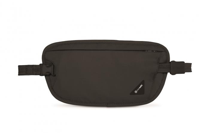 X100 RFID-blockierende Taillen-Geldtasche Black
