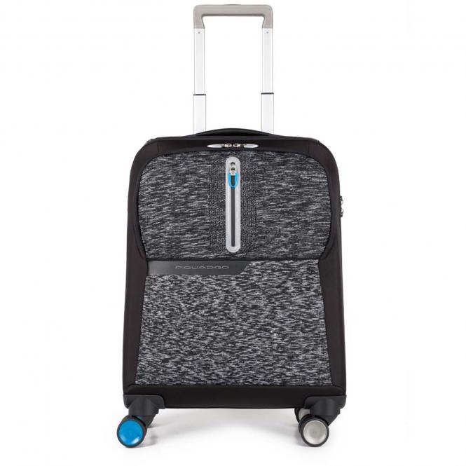 Laptop Kabinentrolley mit USB-Anschluss Schwarz
