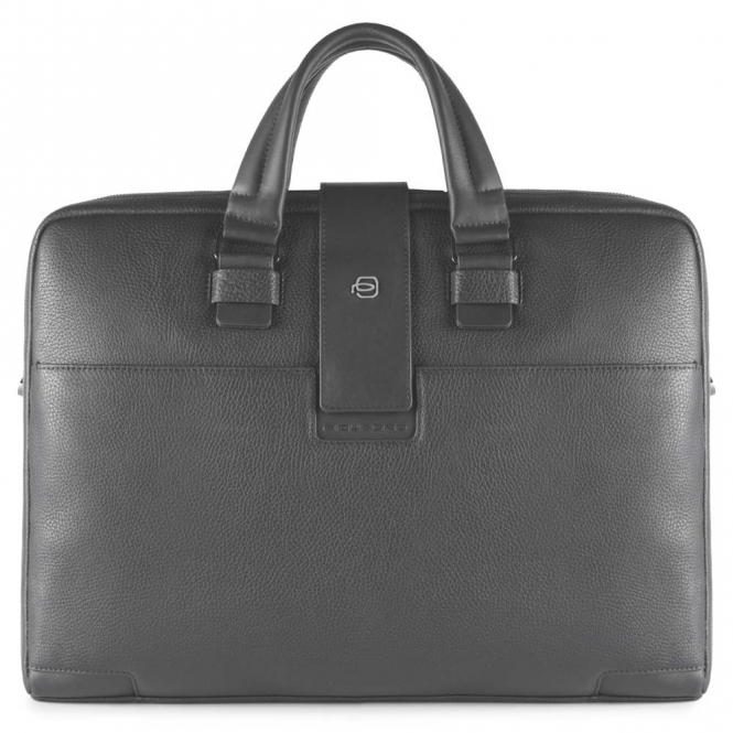 Kurzgriff-Laptoptasche mit zwei Fächern und iPad®Air/Pro 9,7-Fach 