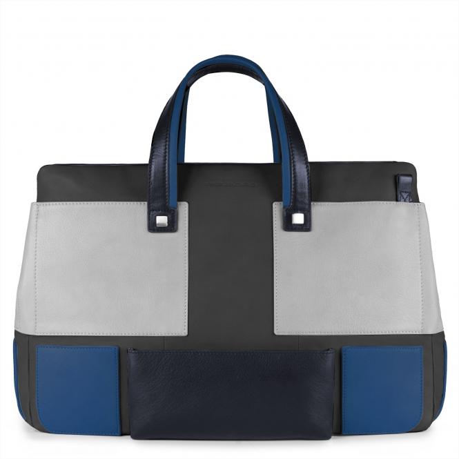 Doppelgriff-Laptoptasche mit gepolstertem iPad® -Fach 