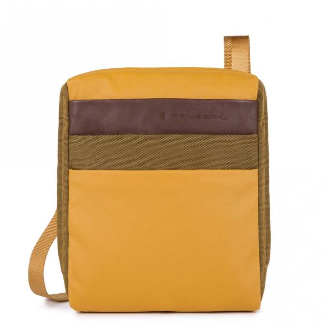 Organisierte Umhängetasche mit iPad®Air/Pro 9,7-Fach mustard
