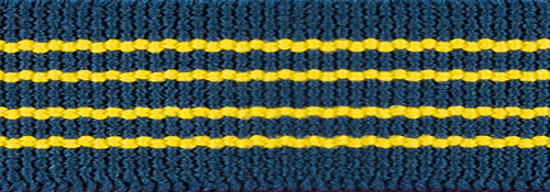 Strap -Elastikband blau/gelb