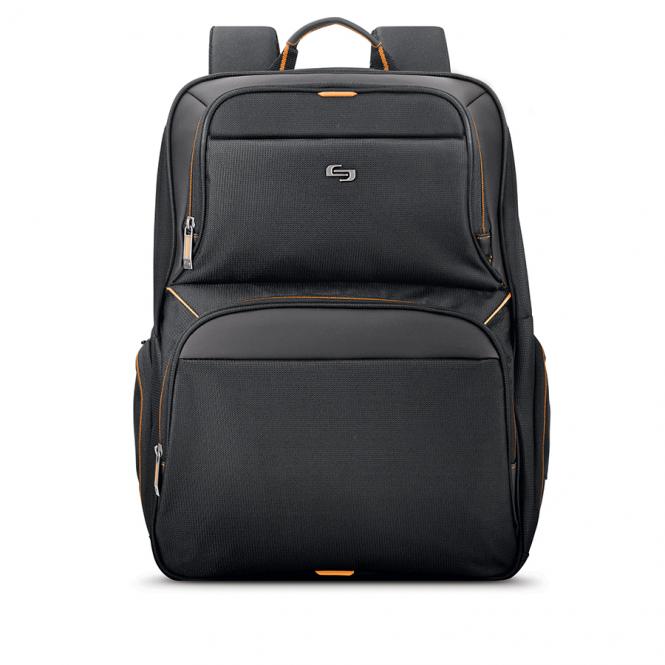 Ambition Backpack mit 17,3" Laptopfach Black