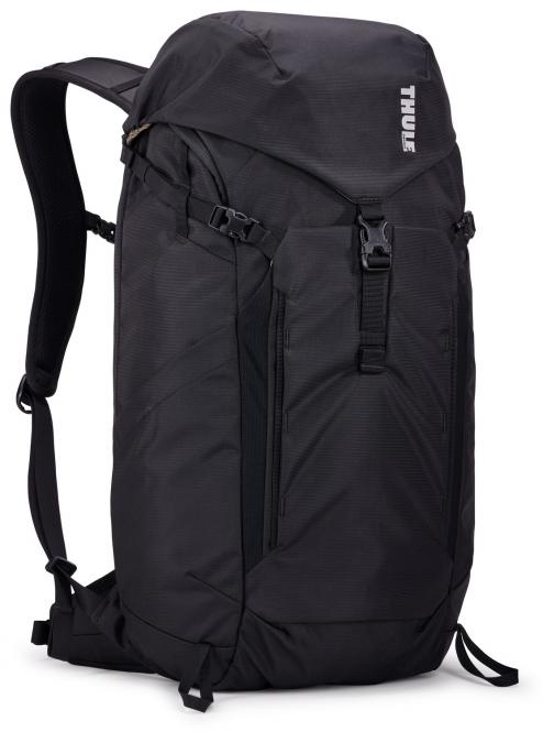 Tagesrucksack mit Regenhülle 25L Black