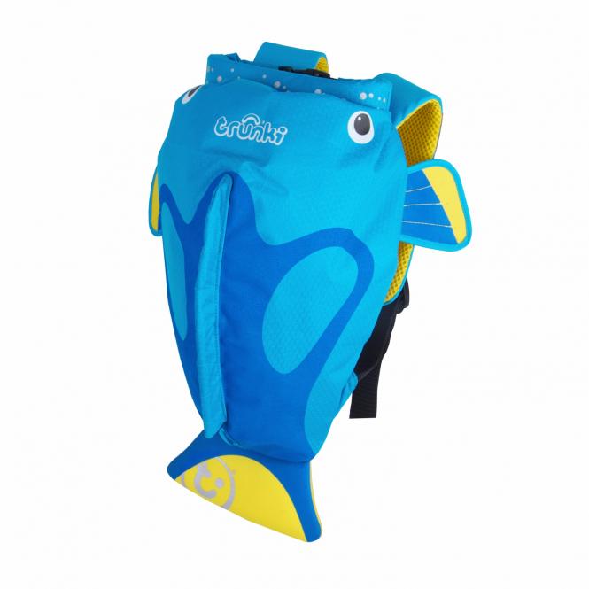 Tang der tropische Fisch Kinderrucksack Medium blue