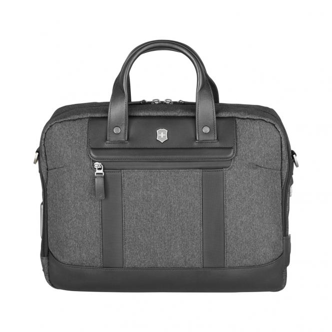 Briefcase Melange Grey / Black