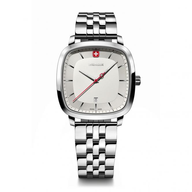 Wenger square watch top
