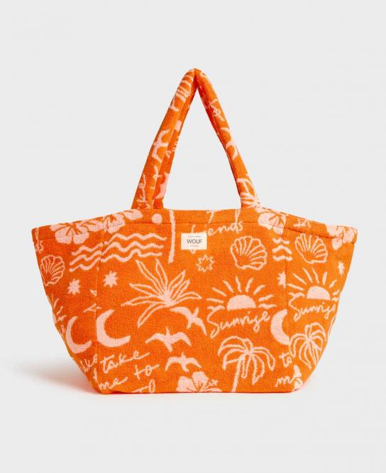 Large Tote Bag -Terry Collection Ibiza
