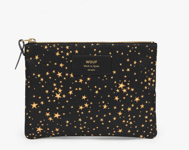 Large Pouch Bag Recycled Collection Stars