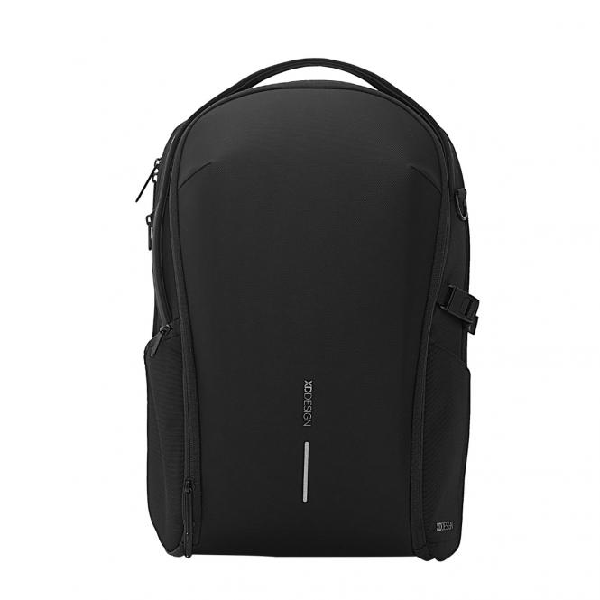 Backpack mit 16" Laptopfacht, erweiterbar Black