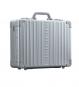 Aleon Business Attaché 17" Laptop Case, 33 cm Silber