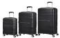 American Tourister Funstripe Trolley-Set 55/66/76cm mit 4 Rollen Black