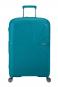 American Tourister StarVibe Trolley 77cm mit 4 Rollen, Erweiterbar + GRATIS HOTELGUTSCHEIN Verdigris
