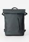 aunts & uncles Japan Nishi MATSUYAMA Rolltop Rucksack mit 16" Notebookfach dark shadow