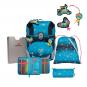 DerDieDas ErgoFlex Tiny Exklusiv LED Schulrucksack 5-teiliges Set Rainbow Star