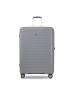 ECHOLAC Forza Koffer L 4-Rollen, erweiterbar Grey