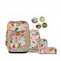 ergobag cubo ECO HERO 5-teiliges Schulrucksack-Set 2025 Flower PowBär
