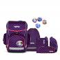 ergobag cubo light LUMI Edition Schulranzen Set 6-teilig 2025 PerlentauchBär