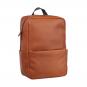 Leonhard Heyden Hamburg Leder-Rucksack Cognac