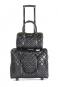 Olivia Lauren Black Night Trolley Bag + Handtasche schwarz