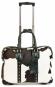 Olivia Lauren Cowhide Trolley-Tasche mit 2-Rollen