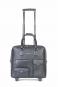 Olivia Lauren Onyx Trolley-Tasche mit 2-Rollen Black